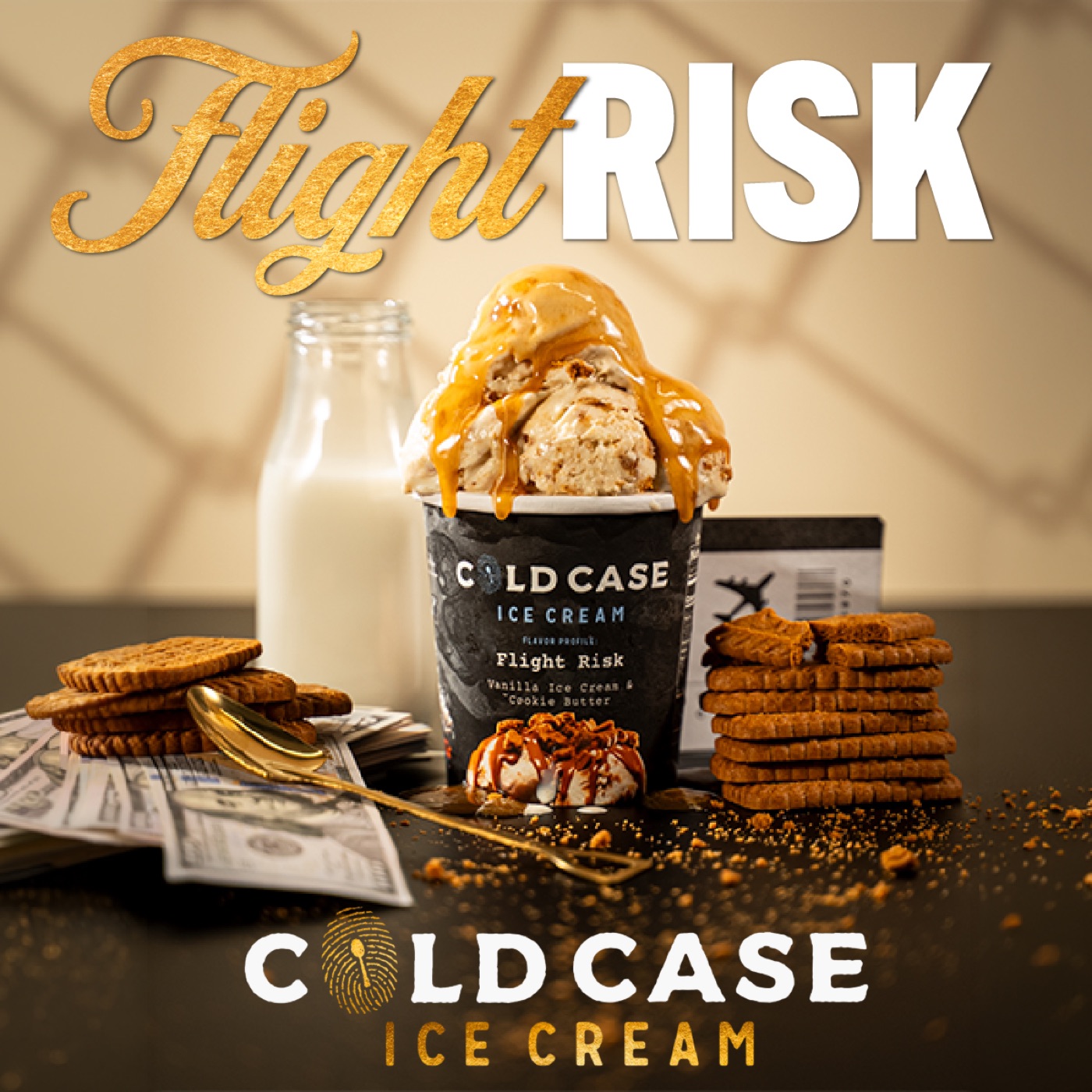 Cold Case Ice Cream Flight Risk square static ad